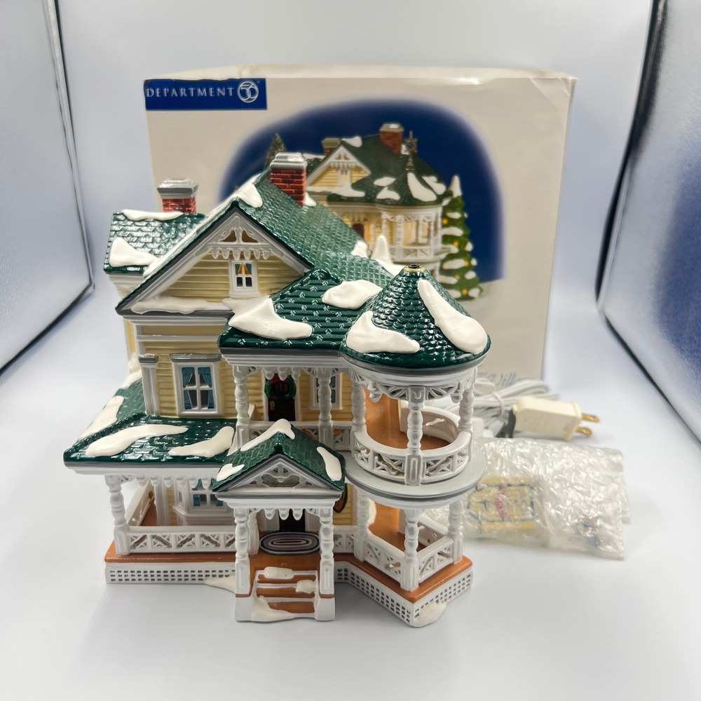 Dept 56 "Carpenter Gothic Bed & Breakfast" Snow Village #55043 RETIRED +‎ Box